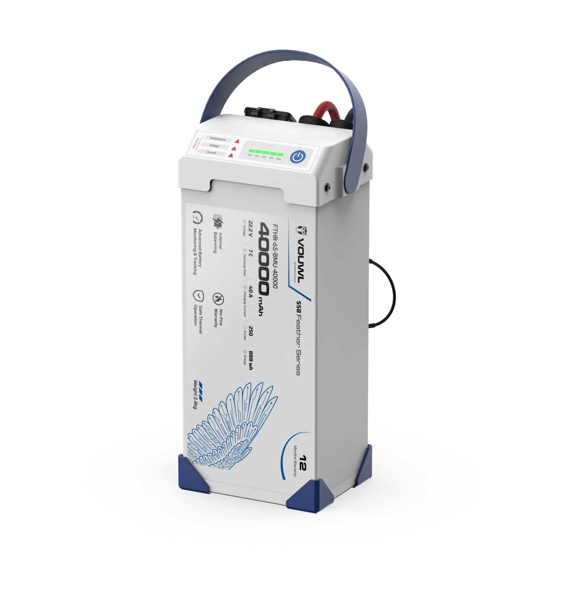 Feather-6S 40,000mAh 22.2V