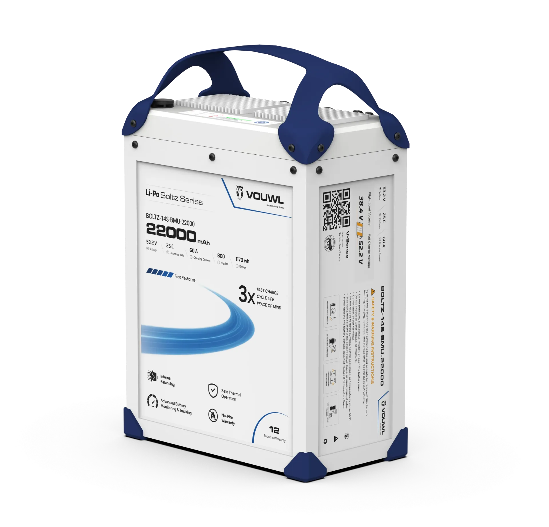 Boltz-14S 22,000mAh 53.2V