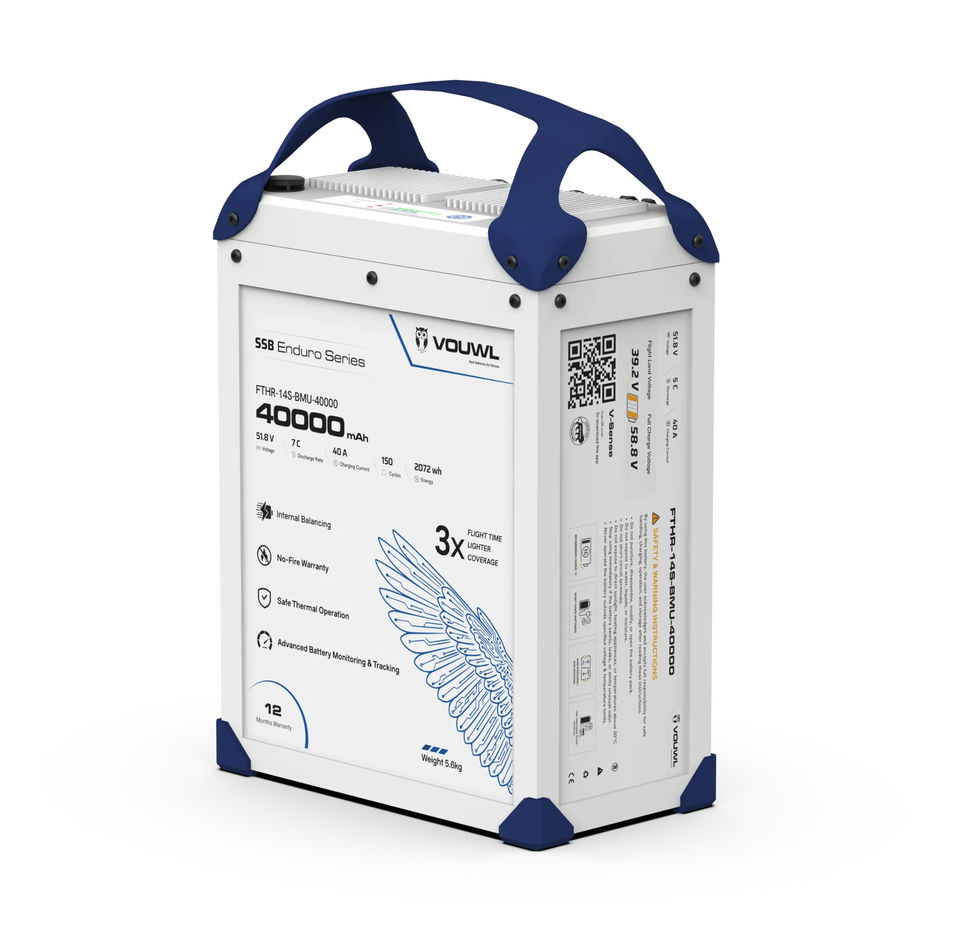 Feather-14S 40,000mAh 51.8V