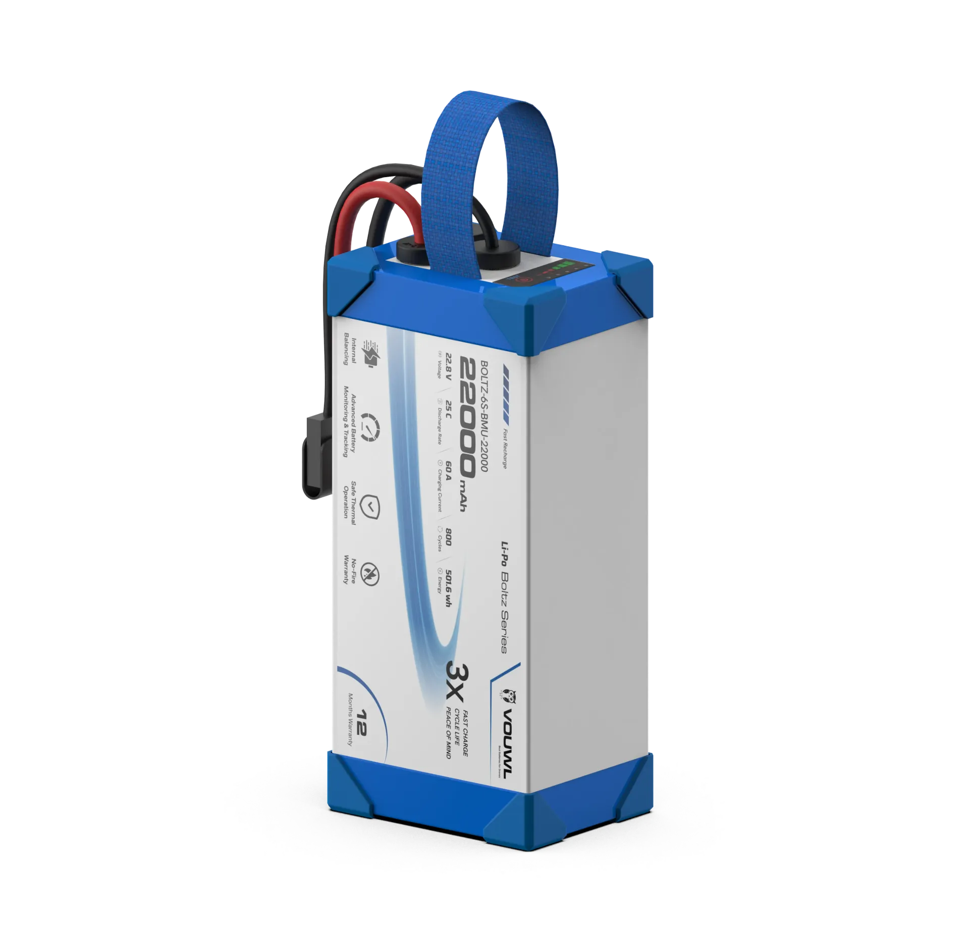 Boltz 6s Softpack 220000mAh 22.8v