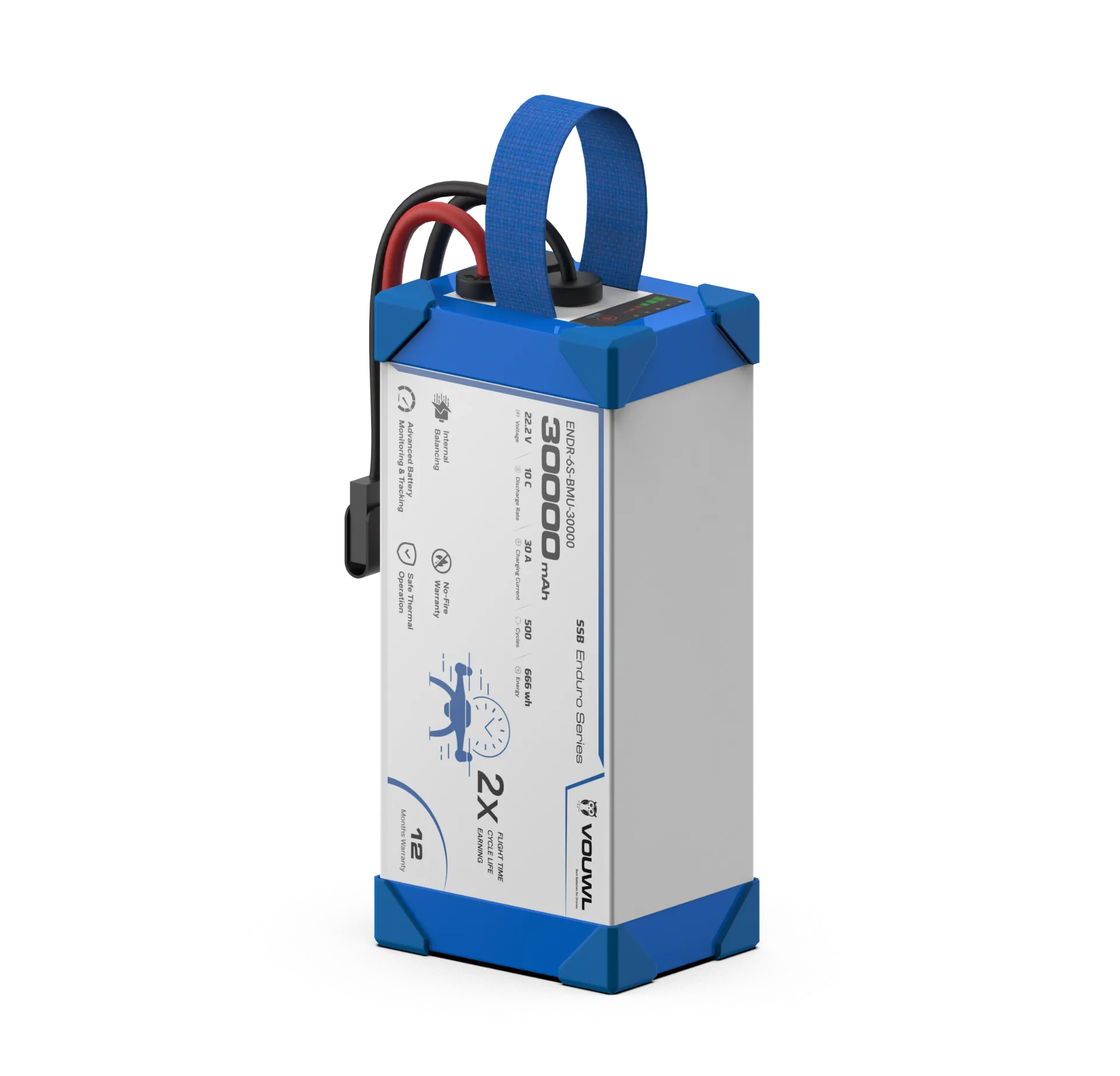 ENDR 6s Softpack 30000mAh 22.2v