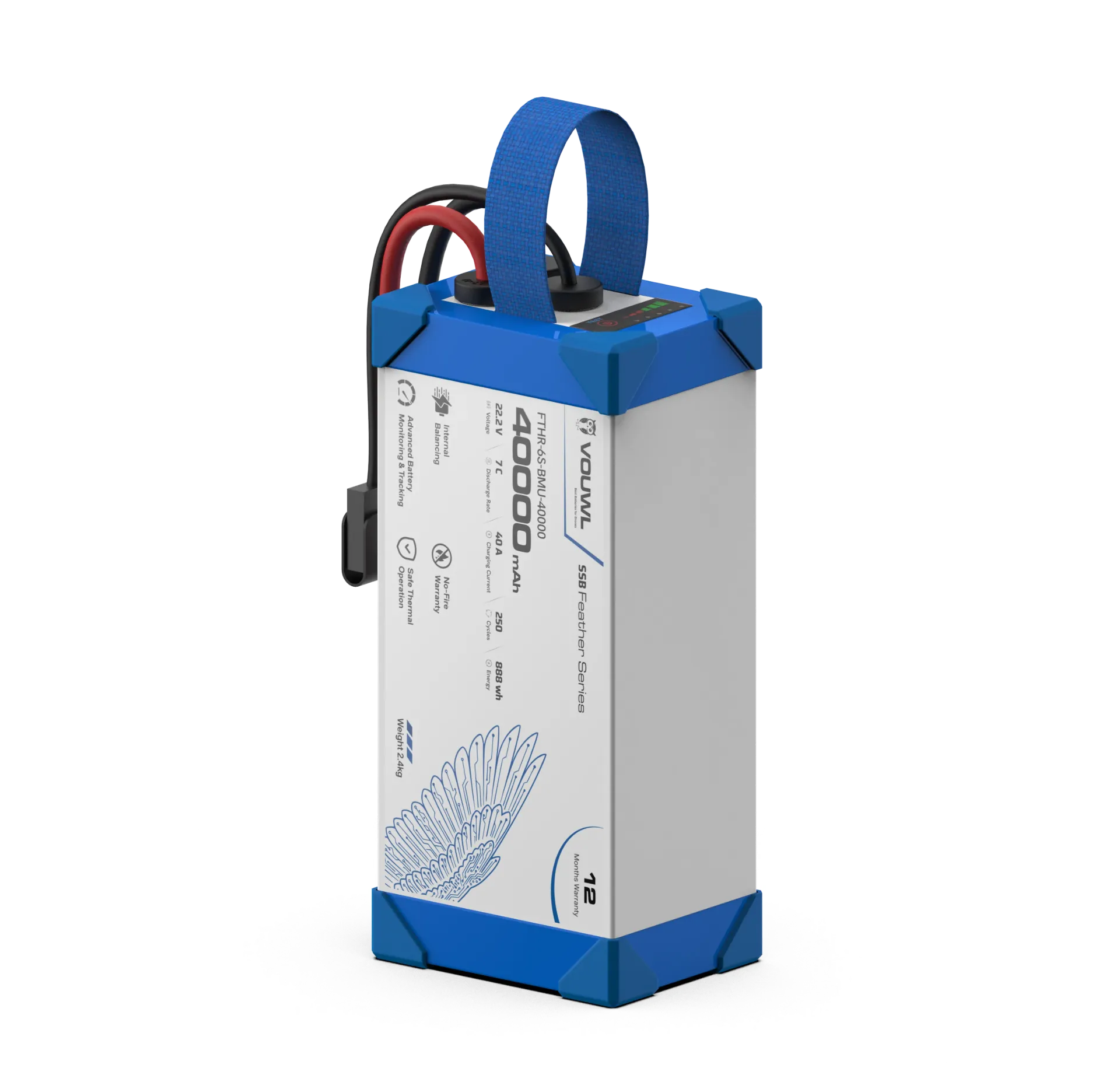 FTHR 6s Softpack 400000mAh 22.8v